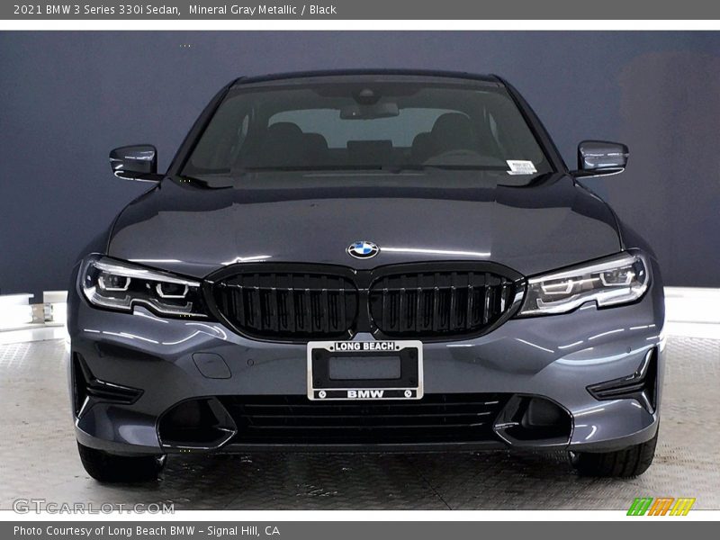 Mineral Gray Metallic / Black 2021 BMW 3 Series 330i Sedan