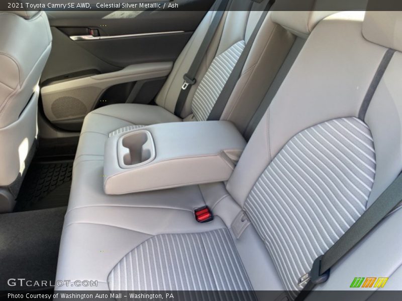 Celestial Silver Metallic / Ash 2021 Toyota Camry SE AWD