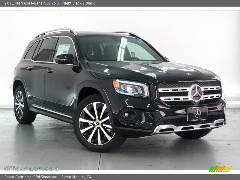 Night Black / Black 2021 Mercedes-Benz GLB 250