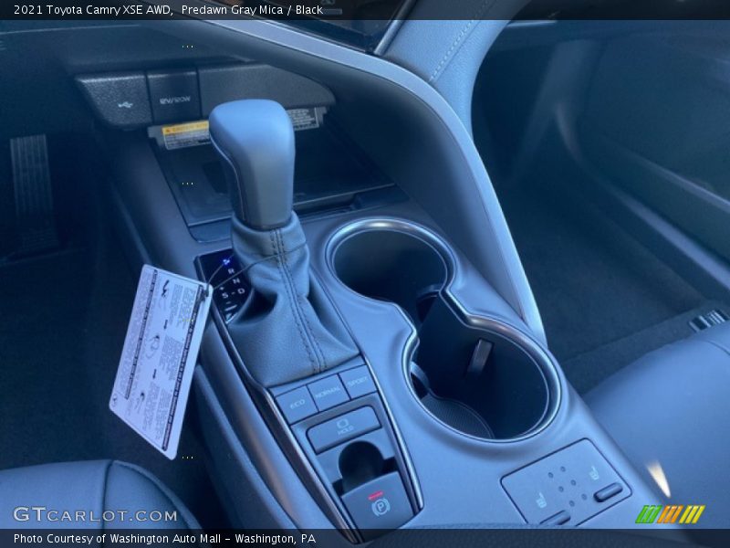 Predawn Gray Mica / Black 2021 Toyota Camry XSE AWD