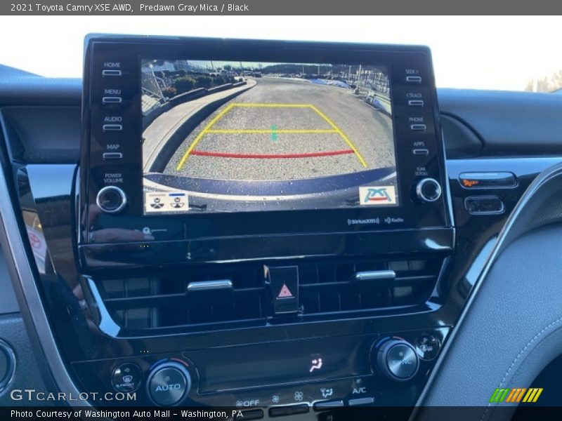 Predawn Gray Mica / Black 2021 Toyota Camry XSE AWD