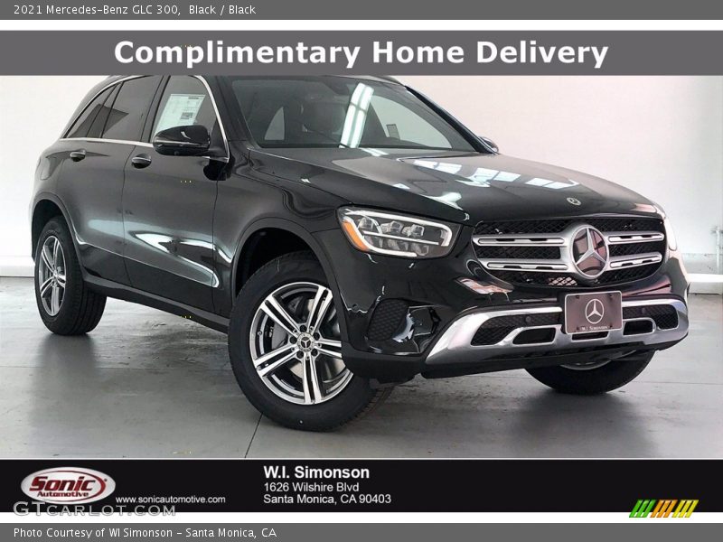Black / Black 2021 Mercedes-Benz GLC 300