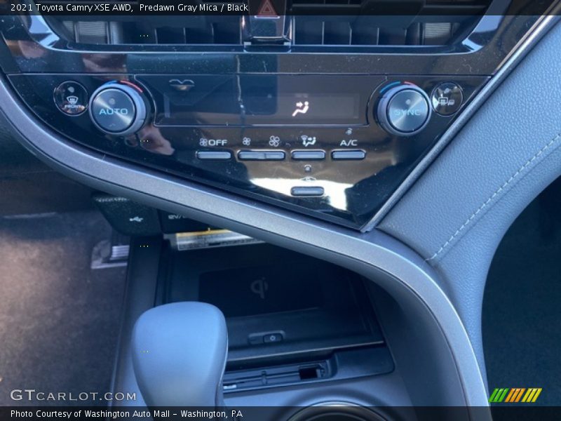 Predawn Gray Mica / Black 2021 Toyota Camry XSE AWD