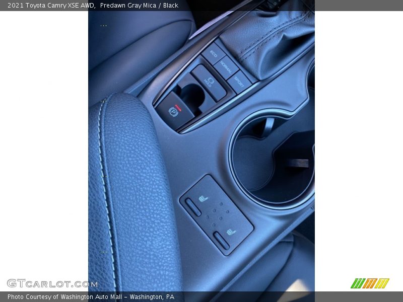Predawn Gray Mica / Black 2021 Toyota Camry XSE AWD
