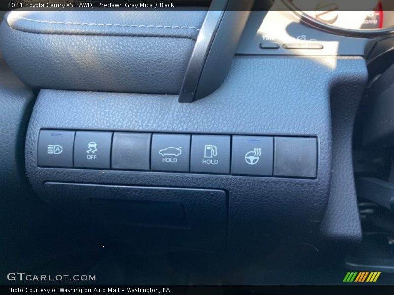 Predawn Gray Mica / Black 2021 Toyota Camry XSE AWD