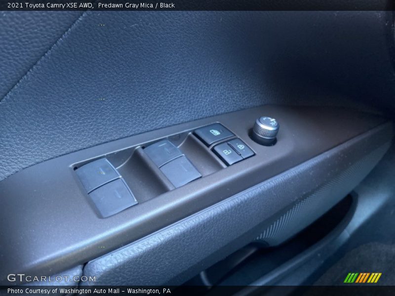 Predawn Gray Mica / Black 2021 Toyota Camry XSE AWD