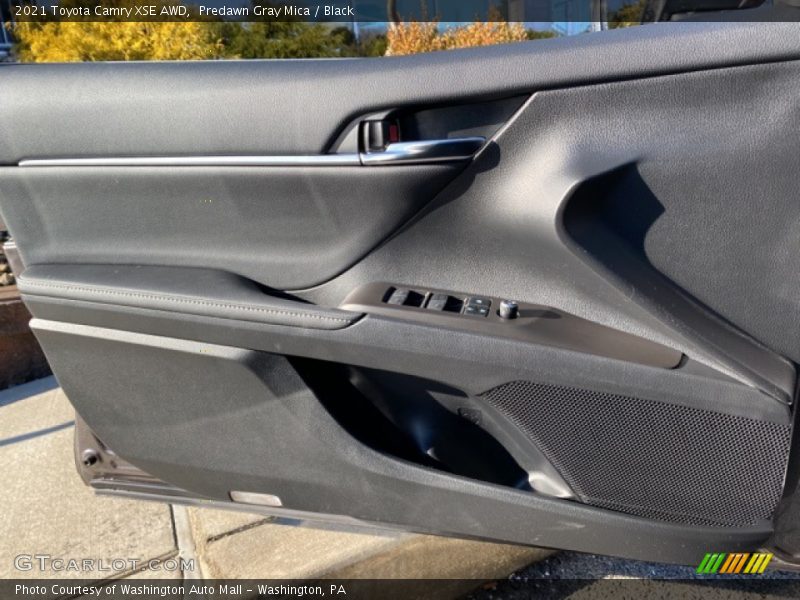 Predawn Gray Mica / Black 2021 Toyota Camry XSE AWD