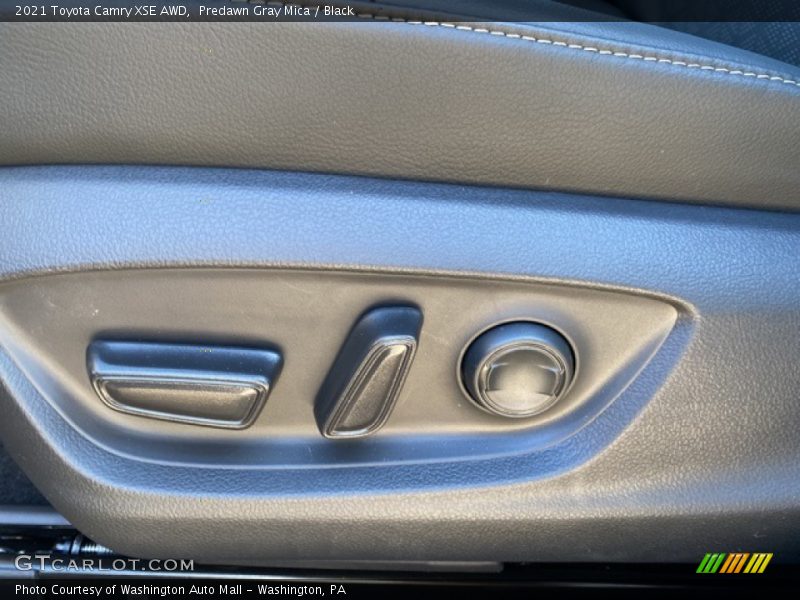 Predawn Gray Mica / Black 2021 Toyota Camry XSE AWD