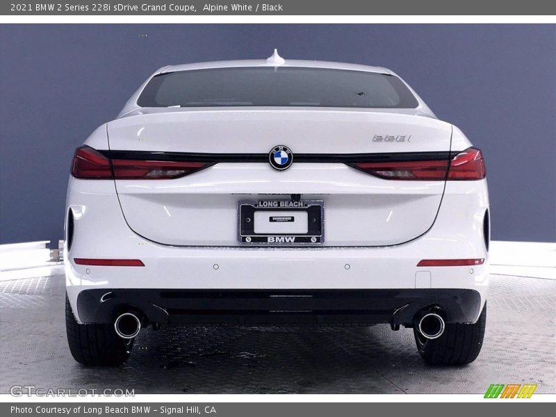 Alpine White / Black 2021 BMW 2 Series 228i sDrive Grand Coupe