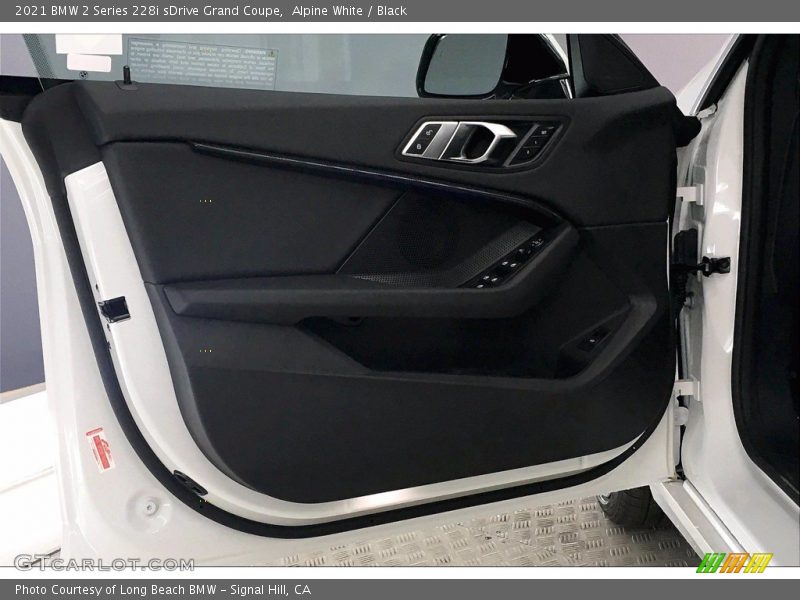 Alpine White / Black 2021 BMW 2 Series 228i sDrive Grand Coupe