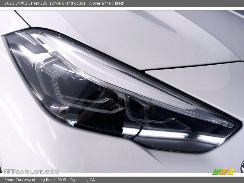 Alpine White / Black 2021 BMW 2 Series 228i sDrive Grand Coupe