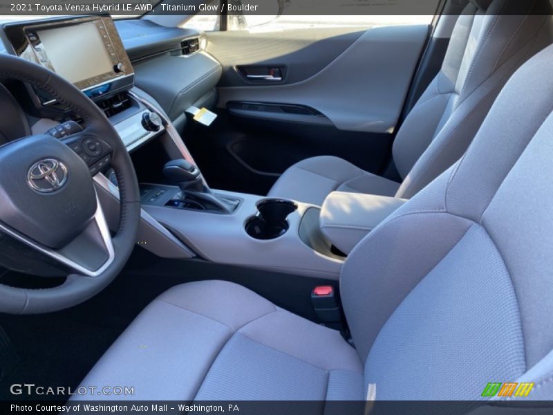 Titanium Glow / Boulder 2021 Toyota Venza Hybrid LE AWD