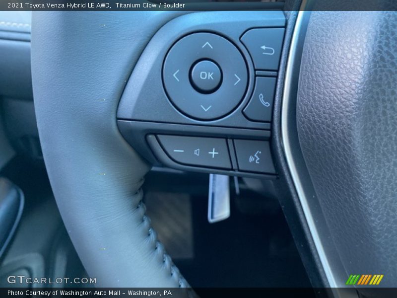 Titanium Glow / Boulder 2021 Toyota Venza Hybrid LE AWD