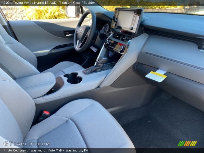 Titanium Glow / Boulder 2021 Toyota Venza Hybrid LE AWD