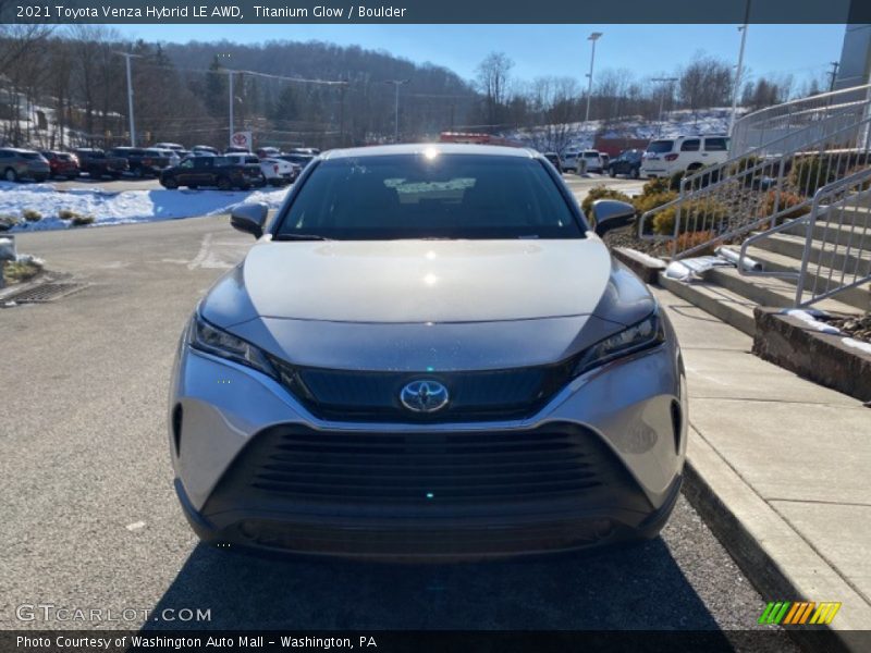 Titanium Glow / Boulder 2021 Toyota Venza Hybrid LE AWD