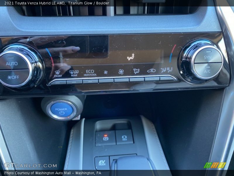 Titanium Glow / Boulder 2021 Toyota Venza Hybrid LE AWD
