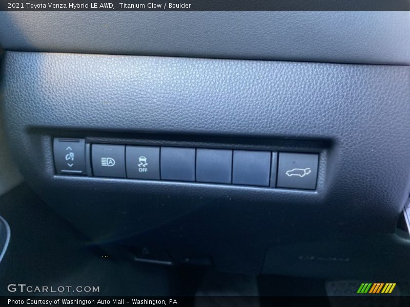 Titanium Glow / Boulder 2021 Toyota Venza Hybrid LE AWD