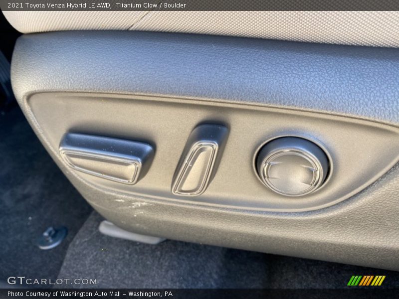 Titanium Glow / Boulder 2021 Toyota Venza Hybrid LE AWD