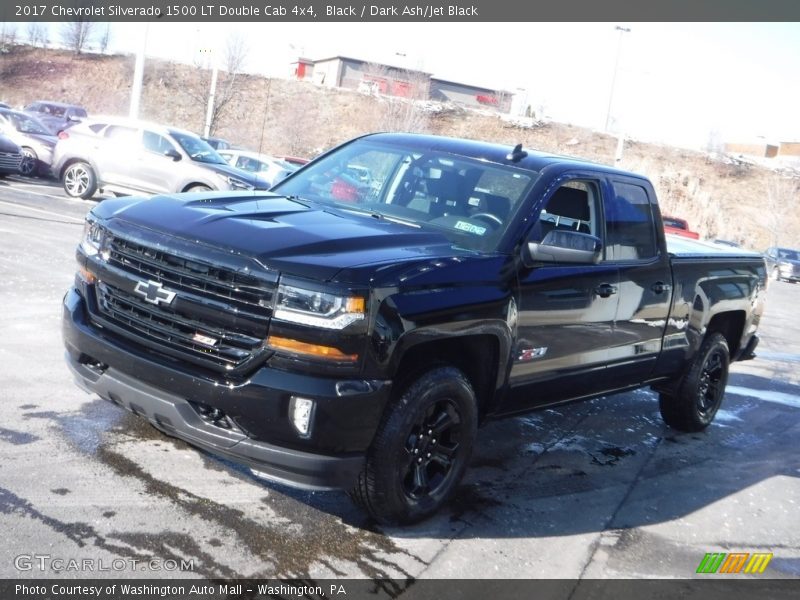 Black / Dark Ash/Jet Black 2017 Chevrolet Silverado 1500 LT Double Cab 4x4