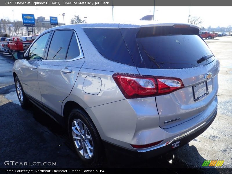 Silver Ice Metallic / Jet Black 2020 Chevrolet Equinox LT AWD