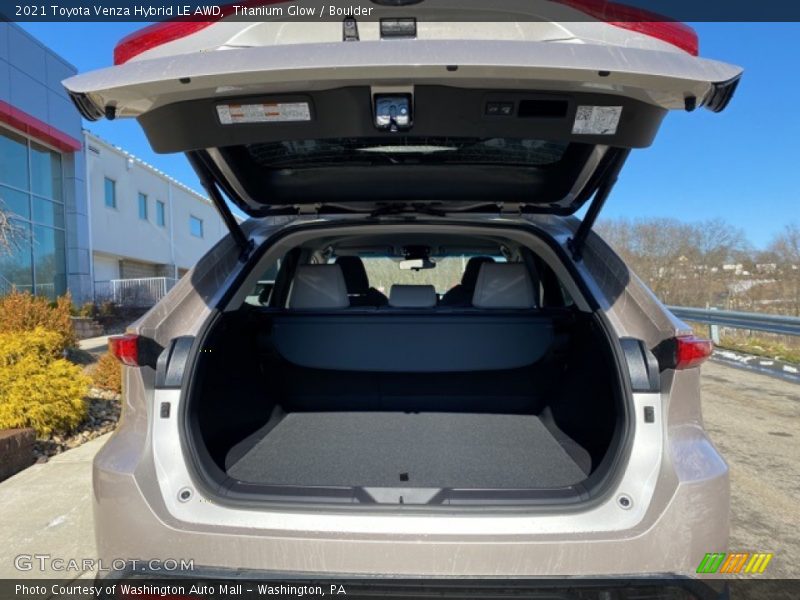 Titanium Glow / Boulder 2021 Toyota Venza Hybrid LE AWD
