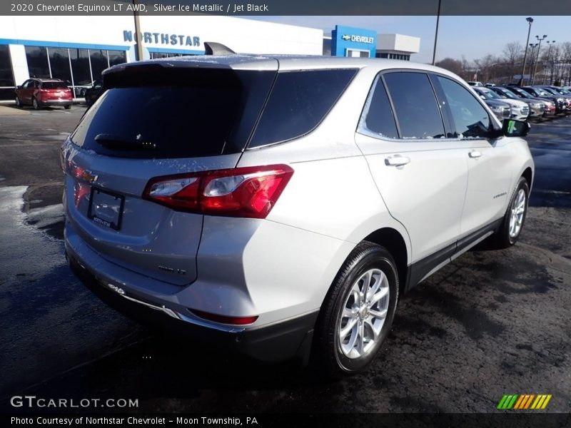 Silver Ice Metallic / Jet Black 2020 Chevrolet Equinox LT AWD