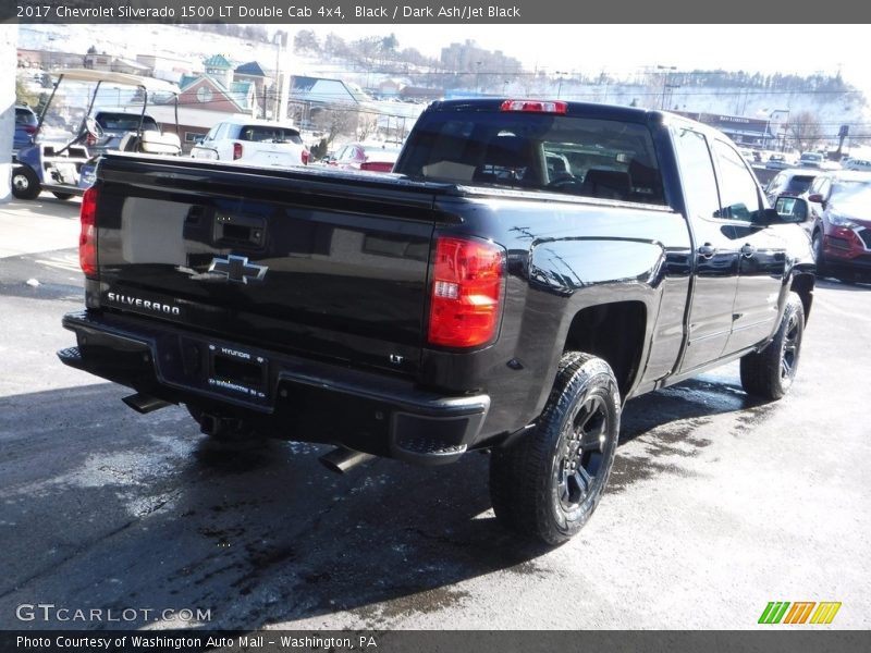 Black / Dark Ash/Jet Black 2017 Chevrolet Silverado 1500 LT Double Cab 4x4