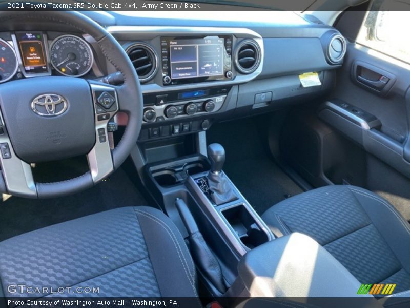 Army Green / Black 2021 Toyota Tacoma SR5 Double Cab 4x4