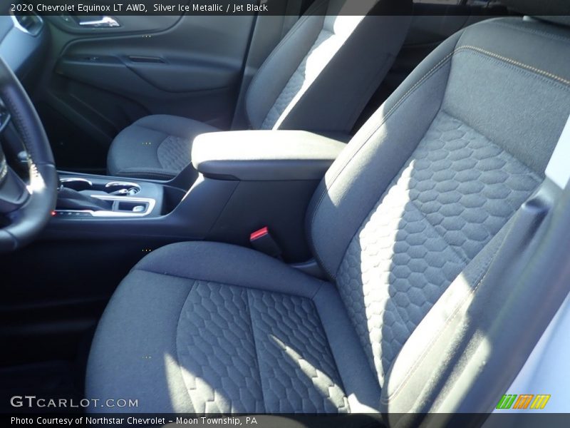 Silver Ice Metallic / Jet Black 2020 Chevrolet Equinox LT AWD