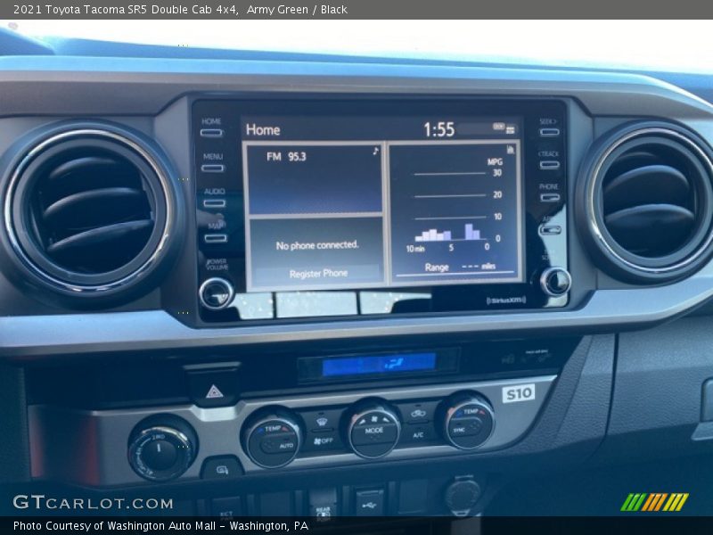 Army Green / Black 2021 Toyota Tacoma SR5 Double Cab 4x4