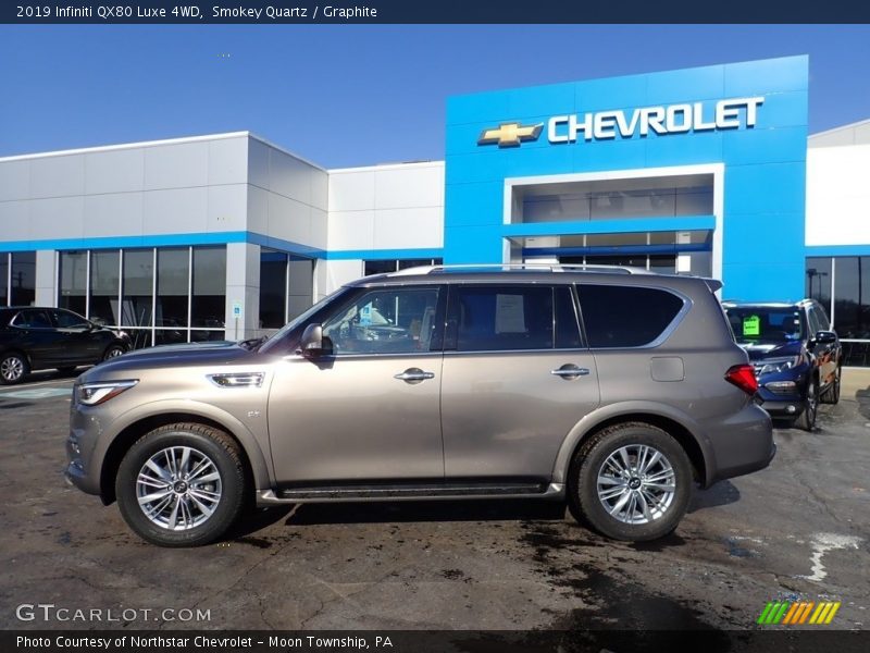 Smokey Quartz / Graphite 2019 Infiniti QX80 Luxe 4WD