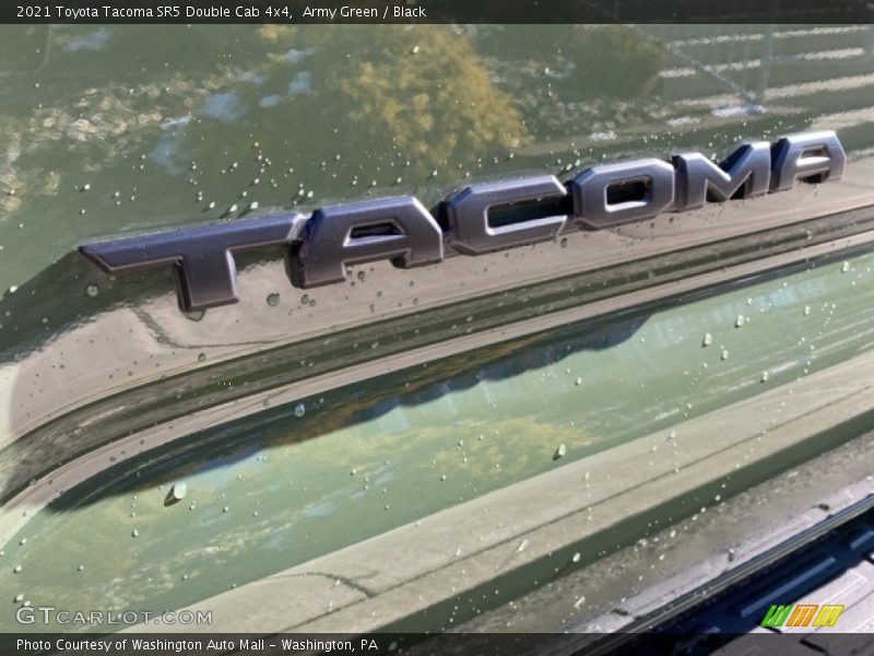 Army Green / Black 2021 Toyota Tacoma SR5 Double Cab 4x4