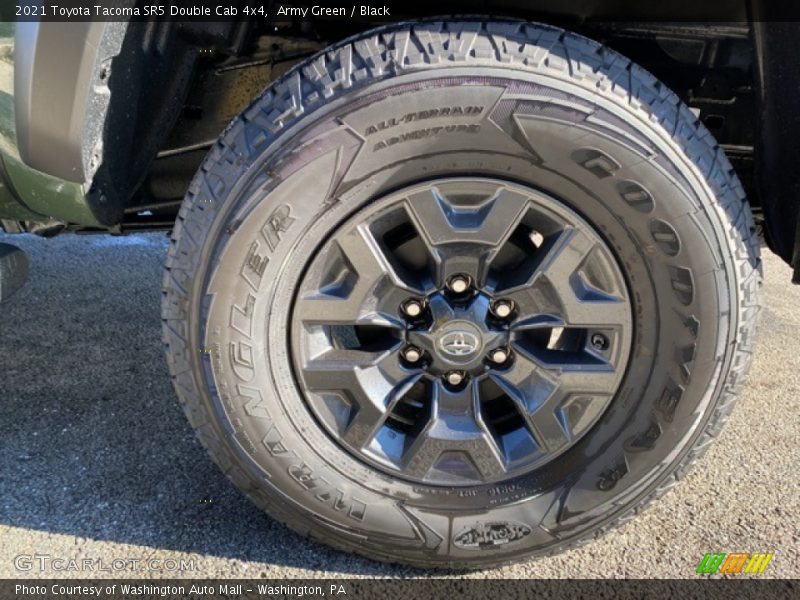 Army Green / Black 2021 Toyota Tacoma SR5 Double Cab 4x4