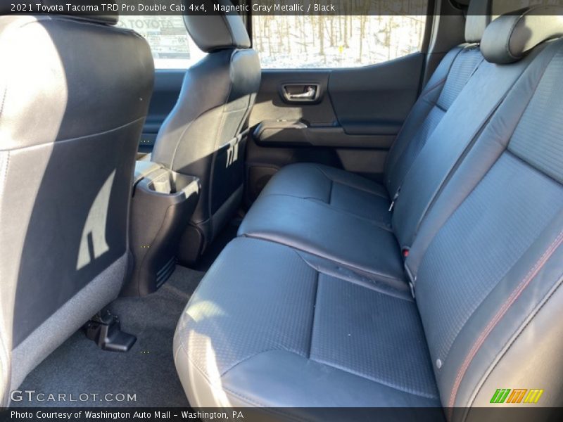 Rear Seat of 2021 Tacoma TRD Pro Double Cab 4x4