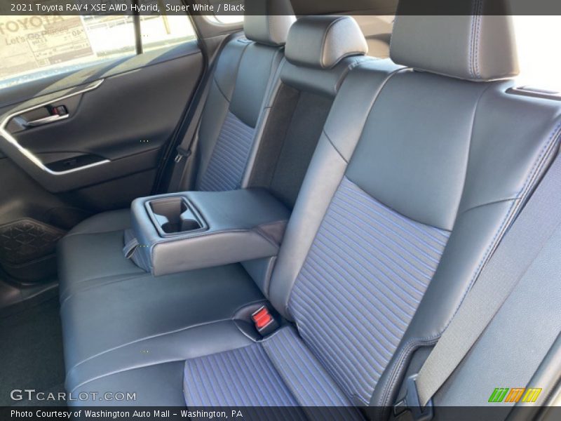 Super White / Black 2021 Toyota RAV4 XSE AWD Hybrid