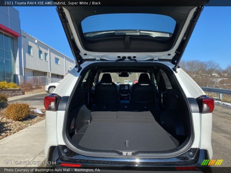 Super White / Black 2021 Toyota RAV4 XSE AWD Hybrid