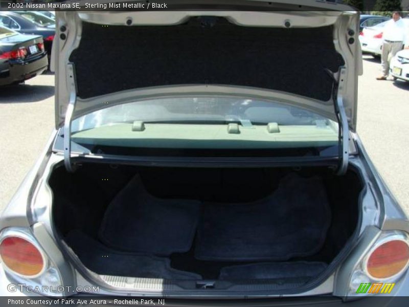 Sterling Mist Metallic / Black 2002 Nissan Maxima SE