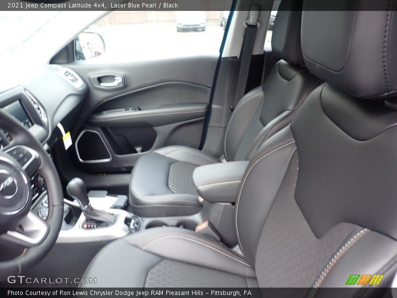 Laser Blue Pearl / Black 2021 Jeep Compass Latitude 4x4