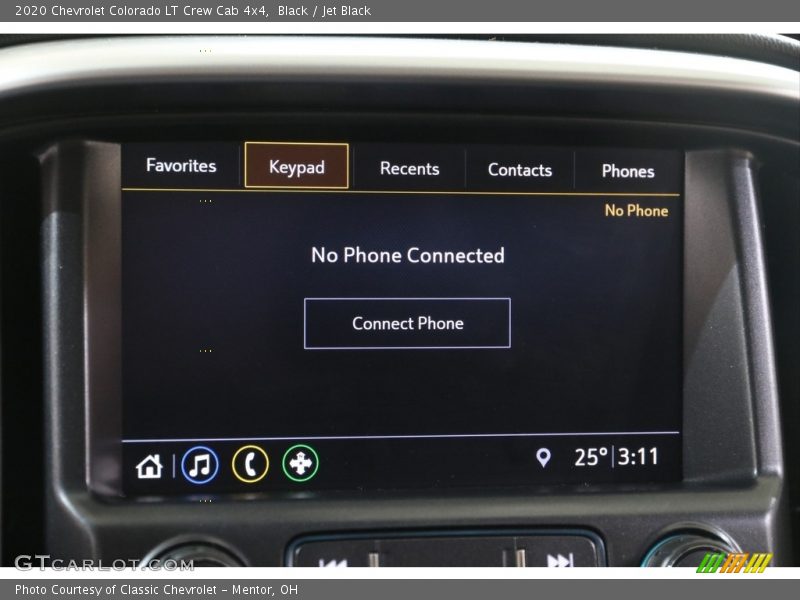 Black / Jet Black 2020 Chevrolet Colorado LT Crew Cab 4x4