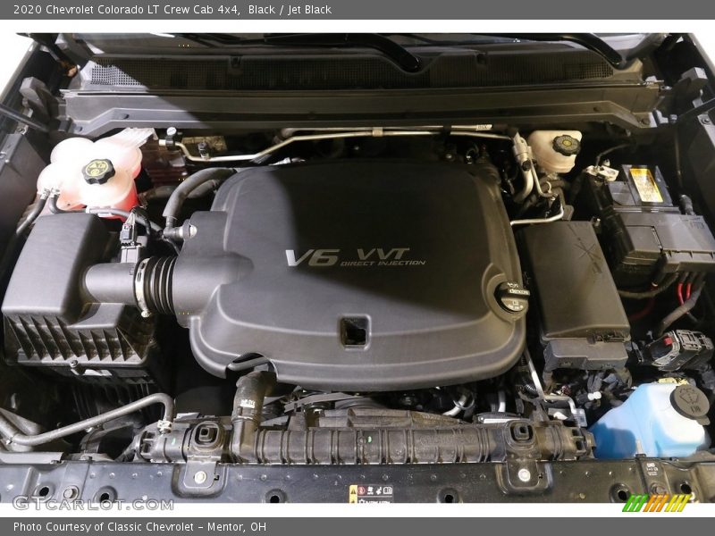 Black / Jet Black 2020 Chevrolet Colorado LT Crew Cab 4x4