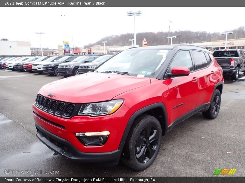 Redline Pearl / Black 2021 Jeep Compass Latitude 4x4