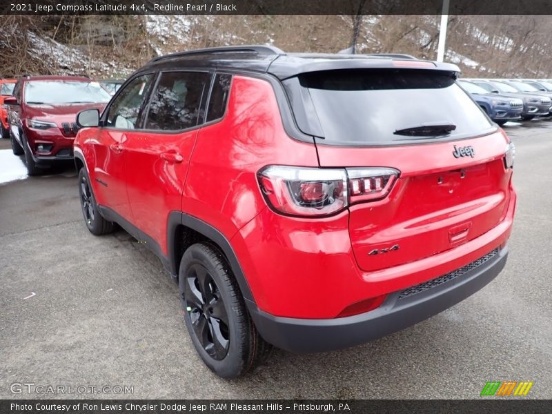 Redline Pearl / Black 2021 Jeep Compass Latitude 4x4