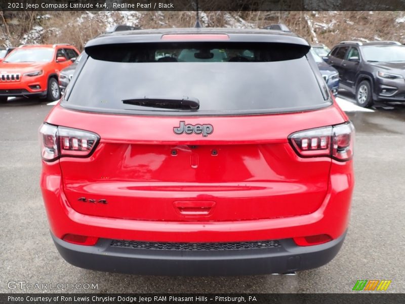 Redline Pearl / Black 2021 Jeep Compass Latitude 4x4