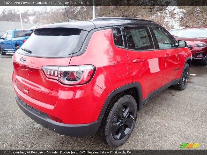 Redline Pearl / Black 2021 Jeep Compass Latitude 4x4