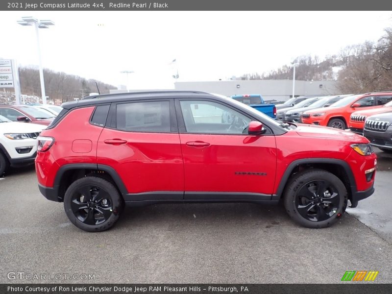 Redline Pearl / Black 2021 Jeep Compass Latitude 4x4