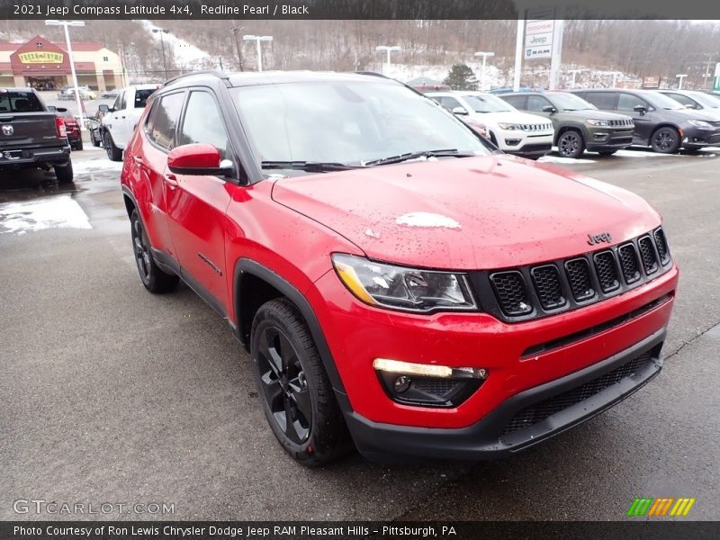 Redline Pearl / Black 2021 Jeep Compass Latitude 4x4