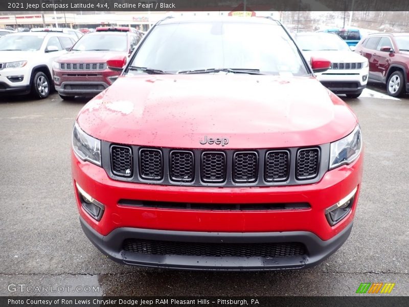 Redline Pearl / Black 2021 Jeep Compass Latitude 4x4
