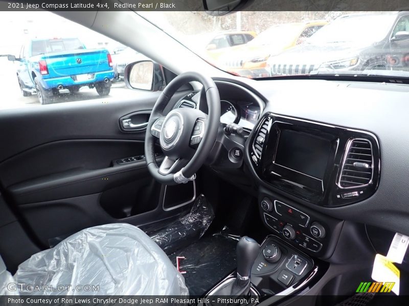 Redline Pearl / Black 2021 Jeep Compass Latitude 4x4
