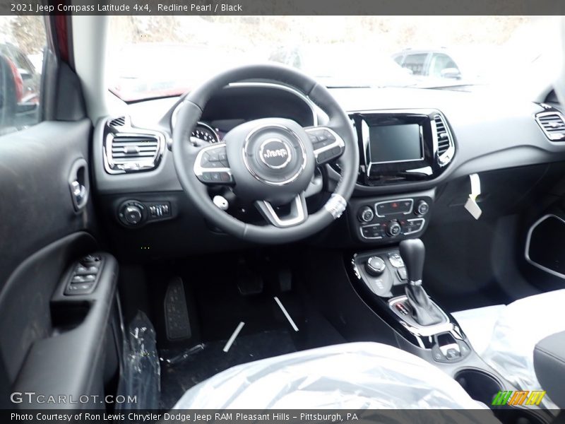 Redline Pearl / Black 2021 Jeep Compass Latitude 4x4
