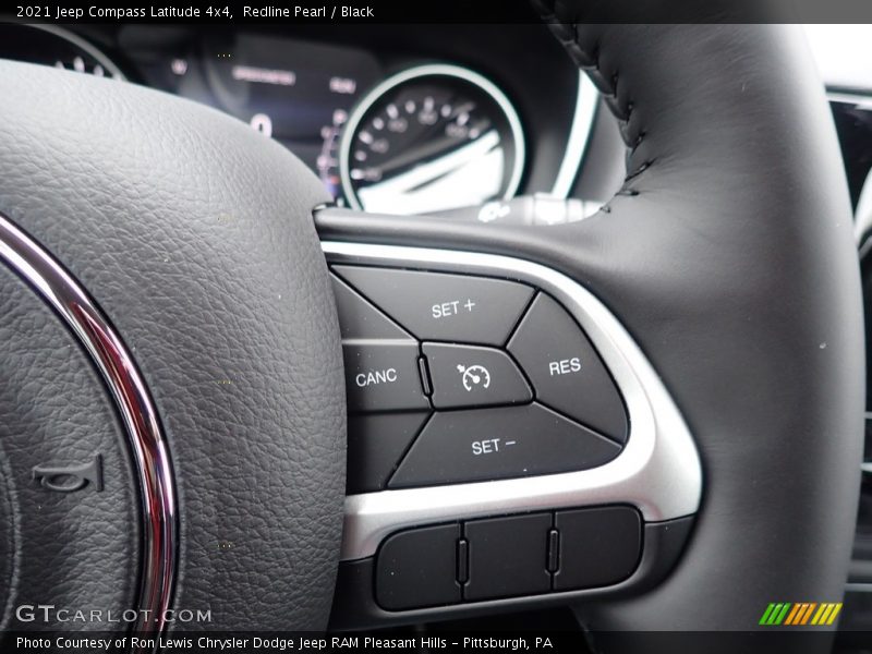 Redline Pearl / Black 2021 Jeep Compass Latitude 4x4